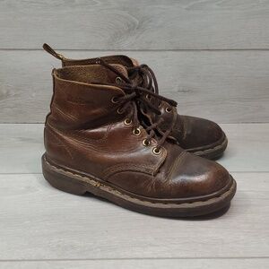 Vintage Doc Dr.Martens Womens High Top Leather Boots Y2k shoes sz US 6